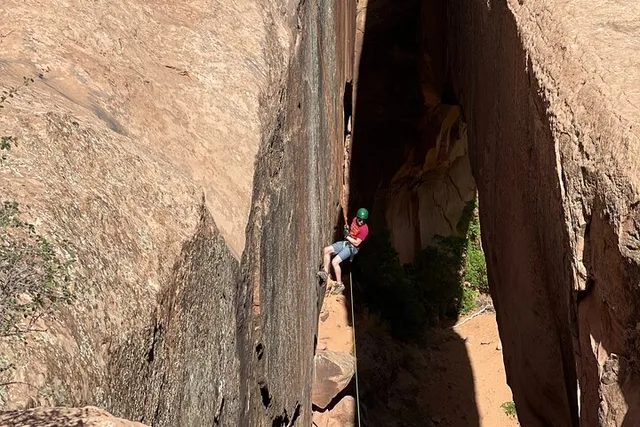 Moab Rappelling Adventure: Medieval Chamber Slot Canyon - Image 1