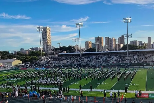 Honolulu Rainbow Warriors Football Game Ticket - Image 5