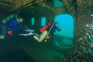 Panama City Wreck and Bridge Span Dive