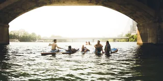 Austin Stand-Up Paddleboard Rental on Lady Bird Lake