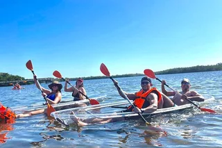 Florida Clear Kayak Guided Tour Day and Night 90 min