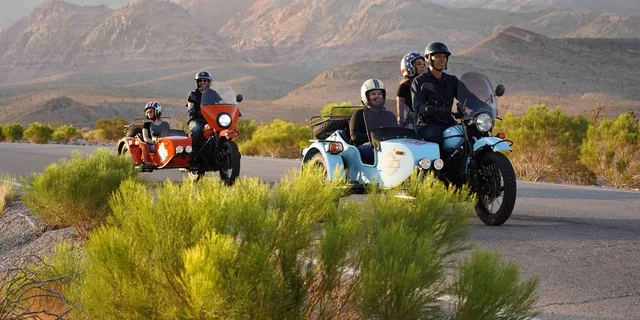 Las Vegas Red Rock Canyon Sidecar Tour 3.5 hr - Image 2