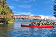 Seward Tonsina Point Kayak & Exit Glacier Hike thumbnail 1