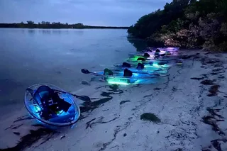 Shell Key Clear Kayak Sunset and Glow Tour