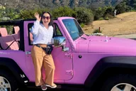 Los Angeles Hollywood Sign Tour in a Pink Jeep thumbnail 6