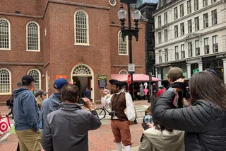 Boston Freedom Trail Walking Tour with Costumed Guide