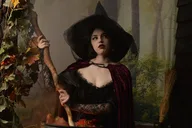 Salem Witch Costume Photo Shoot thumbnail 1