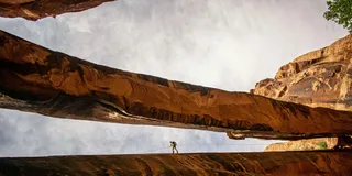 Moab Canyoneering Adventure in Ephedra's Grotto