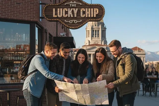 Denver Bar Crawl Dining Deck Hunt - Image 1