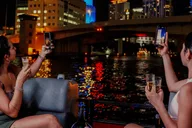 Miami City Lights Boat Tour with Champagne 1.5 hr thumbnail 4