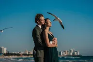 Miami Beach Photography Session at South Pointe Park thumbnail 1