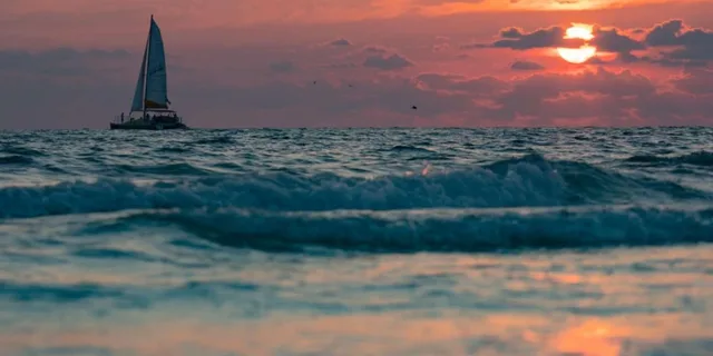 Panama City Beach Sunset Dolphin Catamaran Sail - Image 2