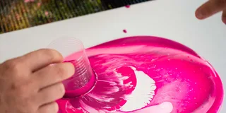 Houston Acrylic Pouring Art Experience