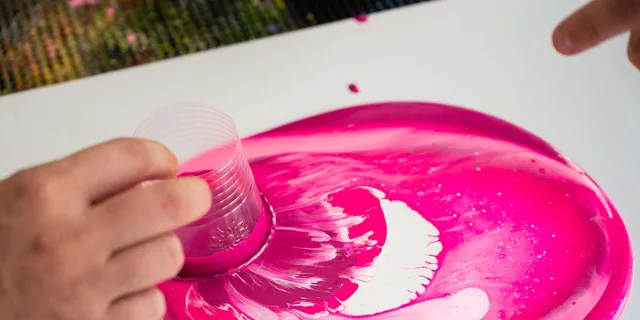 Houston Acrylic Pouring Art Experience - Image 1