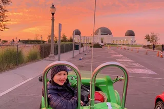 Hollywood Mini-Car Sunrise Tour with Breakfast