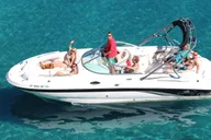 South Lake Tahoe Boat Tour on a 28-Foot Powerboat thumbnail 1