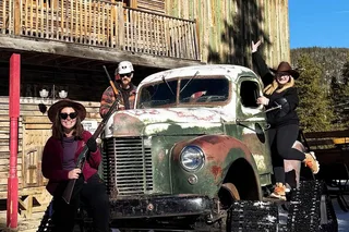 Breckenridge Monster Truck Sleigh Ride and Gold Panning 45 min