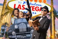 Las Vegas Wedding or Vow Renewal at Vegas Sign thumbnail 4
