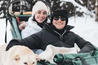 Fairbanks Dog Sledding on the Yukon Quest Trail thumbnail 4