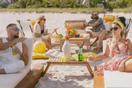 Miami Beach Private Lounge and Picnic Setup thumbnail 4