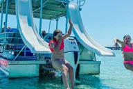 Fort Walton Pontoon Boat Rental with Double Slides 8 hr thumbnail 5