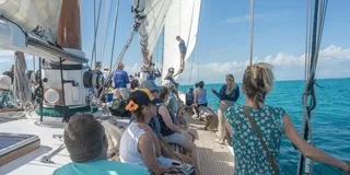 Key West Schooner Race on America 2.0
