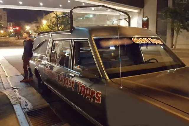Nashville Haunted Hearse Ghost Tour 1 hr - Image 1