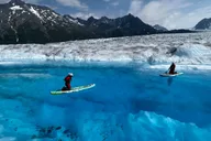 Anchorage Knik Glacier Helicopter and Paddleboarding Tour thumbnail 1