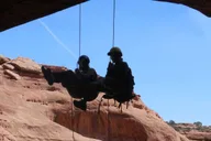 Moab Rappelling Tour in Dad Gum Canyon thumbnail 2