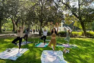 Savannah Yoga Class in Forsyth Park 60 min thumbnail 2