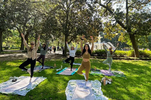 Savannah Yoga Class in Forsyth Park 60 min - Image 2