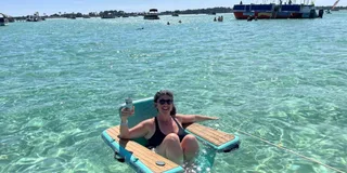 Destin Crab Island Pontoon Boat Tour