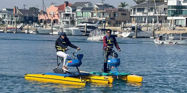 Long Beach Water Bike Rental in Alamitos Bay - Image 3