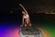 Honolulu SUP Yoga and Fireworks 90 Min thumbnail 6