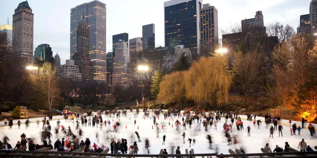 New York City Ice Skating at Wollman Rink - Image 1
