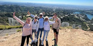 Los Angeles Hollywood Sign Hiking Tour with French Guide 3 hr