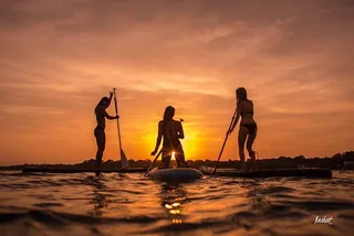 Miami Beach Paddleboard Tour at Sunset