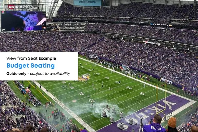 Minneapolis Vikings Football Game Ticket - Image 6