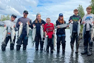Kenai River Red Salmon Full Day Charter