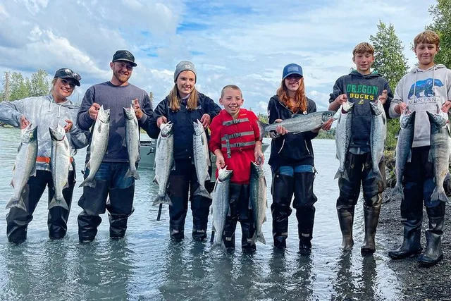 Kenai River Red Salmon Full Day Charter - Image 1