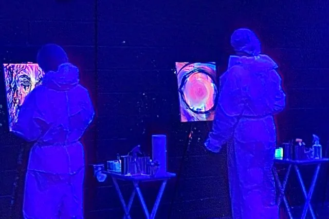 Daytona Beach Glow-In-The-Dark Painting Experience - Image 4