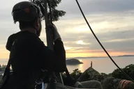 Lopez Island Canopy Climb at Sunset 4 hr thumbnail 1