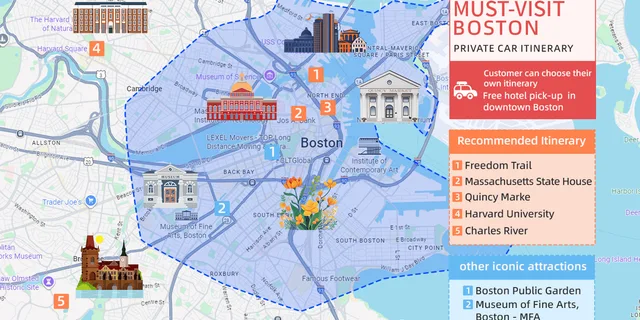Boston Private Sightseeing Tour with Chauffeur - Image 3