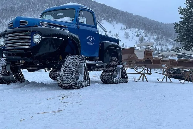 Breckenridge Monster Truck Sleigh Ride and Gold Panning 45 min - Image 2
