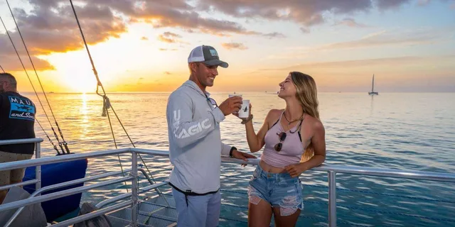 Key West Catamaran Champagne Sunset Sail 1.5 hr - Image 1