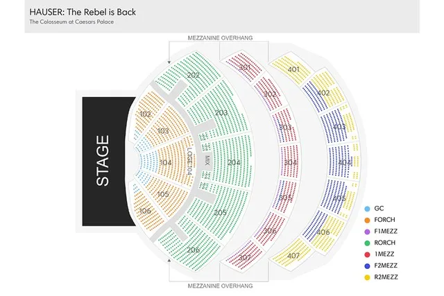 Las Vegas HAUSER Concert at Caesars Palace 90 min - Image 3