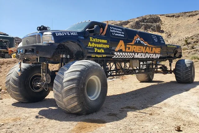 Las Vegas Monster Truck Driving & Shooting Adventure - Image 1
