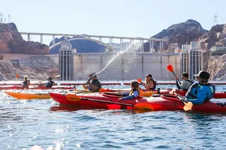 Hoover Dam Kayak Tour with Lake Mead Views