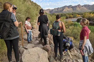 Phoenix Lime Kiln Desert Hike on the Lower Salt River