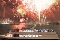 NYC Fireworks Dinner Cruise with Open Bar 4 hr thumbnail 1